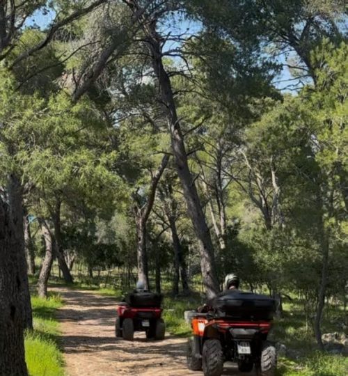 Quad safari tour in Argostoli trails Kefalonia